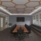 Ekena Millwork 81 56W x 47 14H x 38T Large Westmore Decorative Fretwork Wood Ceiling Panels, Cherry CELW82X47X0375WSTCH - alternate 7
